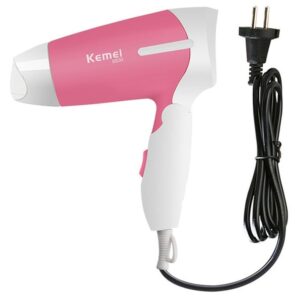 Kemei KM-6830 Professional Hair Dryer for Women with 1200W fast drying power