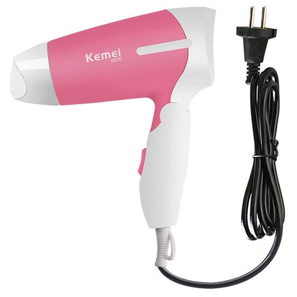 Kemei KM-6830 Professional Hair Dryer for Women with 1200W fast drying power
