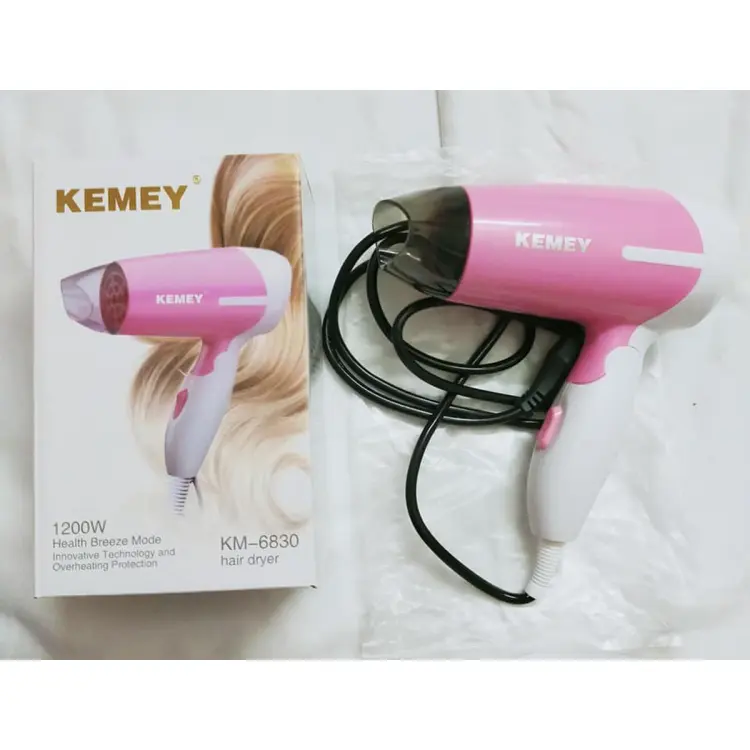 Kemei KM-6830 Professional Hair Dryer for Women – 1200W Fast Drying - Image 3