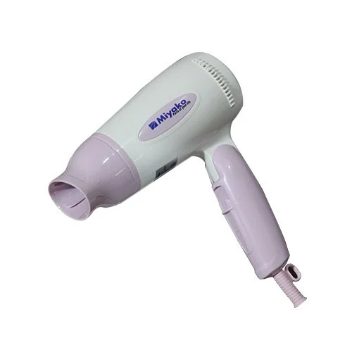 DC motor hair dryer with cool shot function
