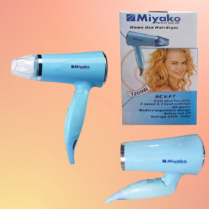 Miyako hair dryer RCY-F7 1200W foldable