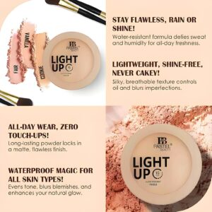 Pastel Beauty Light Up Water-Resistant Powder Vanilla for radiant long-lasting makeup