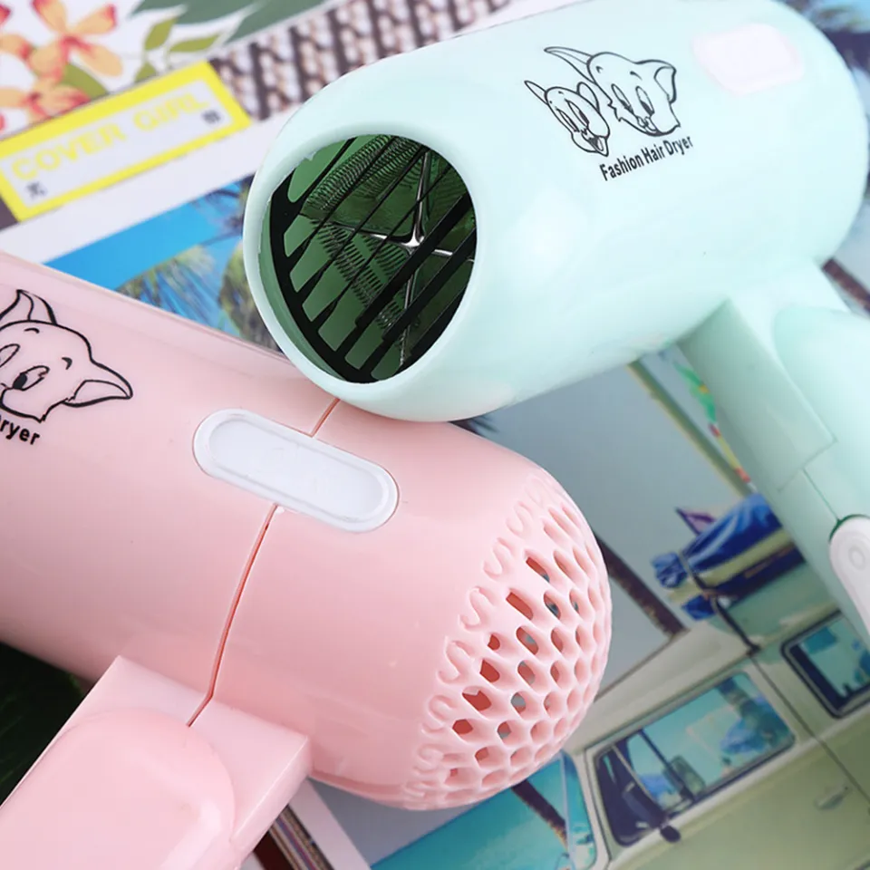 2024 Cartoon Fashion Hair Dryer portable foldable mini hair dryer for travel