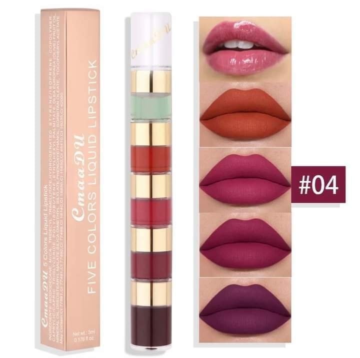 CMAADU 20 Colors Matte Liquid Lipstick Set | Waterproof & Long Lasting - Image 6