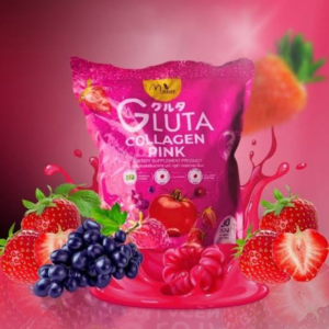 Manee Gluta Collagen Pink Juice 1 Pack 30 Sachets